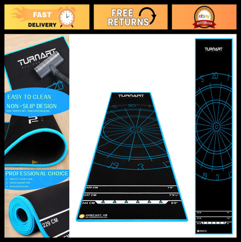 Non slip dart mat - mat, throw