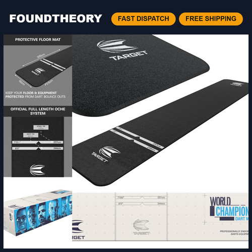 Dart mat for soft steel - mat,