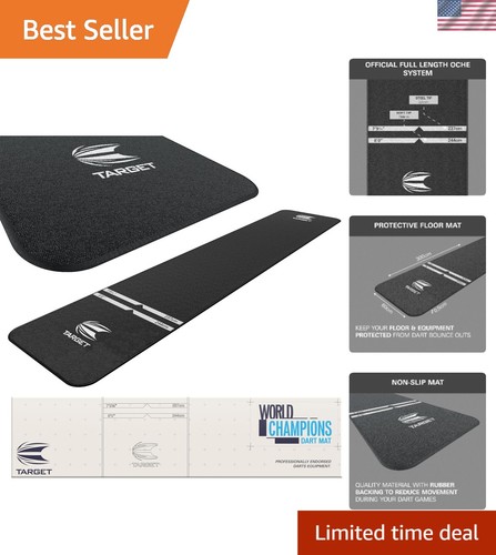 Lightweight dart oche mat - oche,