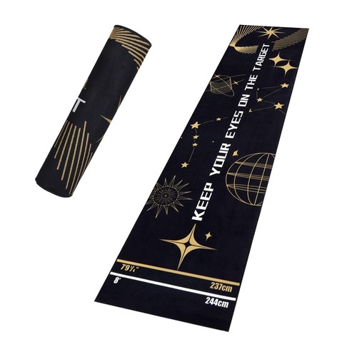 Premium darts mat with oche - premium,