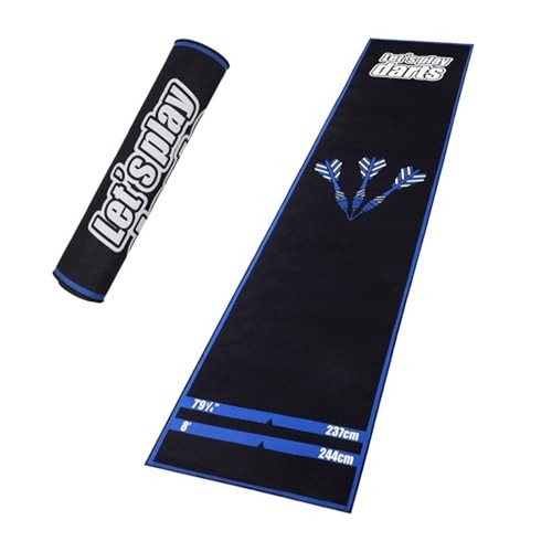 Professional darts mat with - professional,