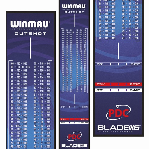Winmau darts mat - -, pro